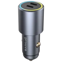 Încărcător auto Proove Double Energy 3 A / Gray