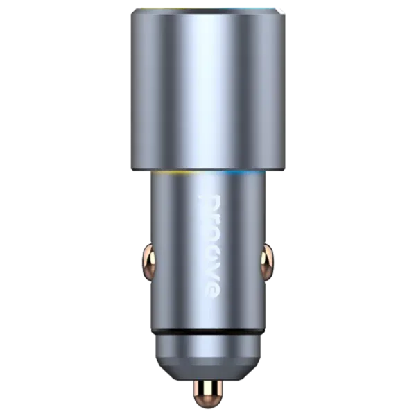 Автомобильное зарядное устройство Proove Double Energy 3 A / Серый photo 2