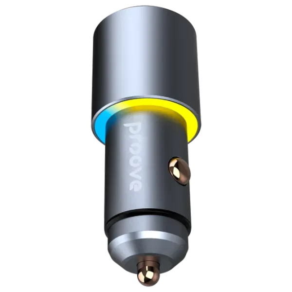 Автомобильное зарядное устройство Proove Double Energy 3 A / Серый photo 3
