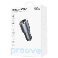 Автомобильное зарядное устройство Proove Double Energy 3 A / Серый photo 5
