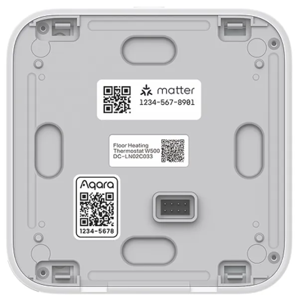 Умный термостат Aqara W500 Белый photo 6