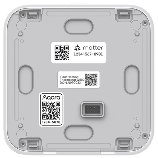 Умный термостат Aqara W500 Белый photo 6