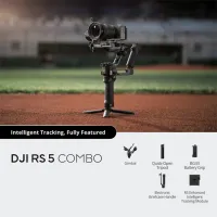 Stabilizator DJI RS 5 Combo Bluetooth / Black photo 8