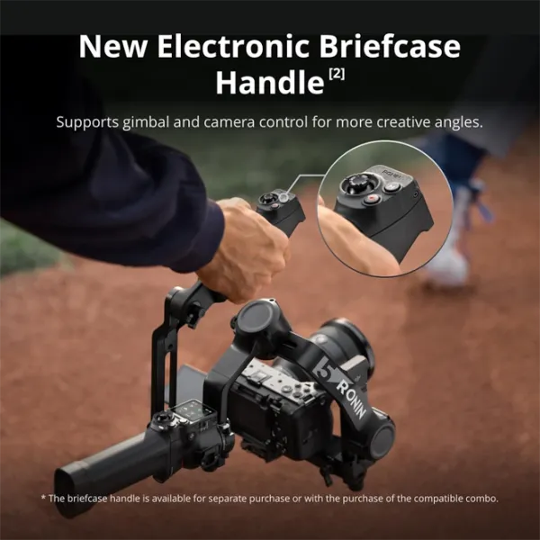 Stabilizator DJI RS 5 Combo Bluetooth / Black photo 10