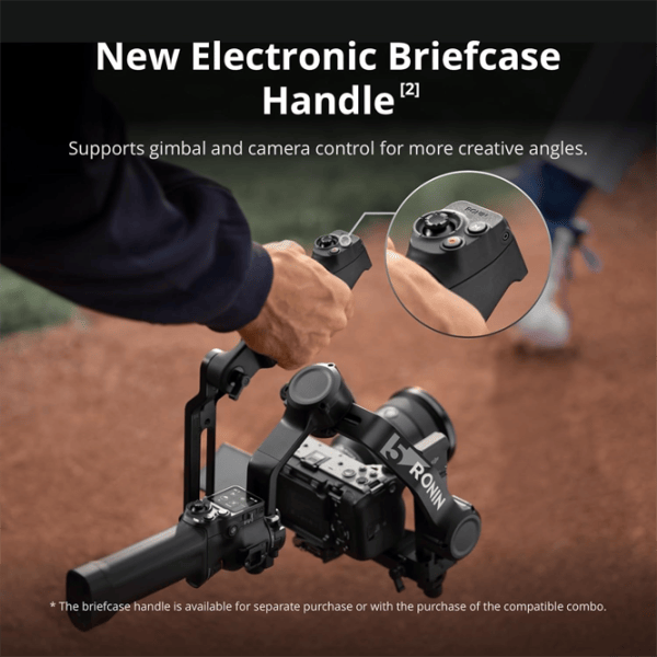 Stabilizator DJI RS 5 Combo Bluetooth / Black photo 10