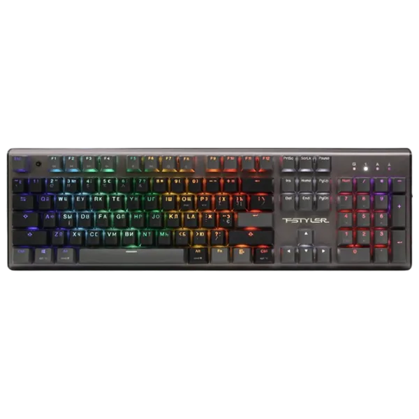 Tastatură A4Tech FS100 Cu fir / Black photo 1