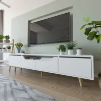 Тумба под телевизор Trendy Roma 180 53 x 180 x 30см / ЛДСП photo 4