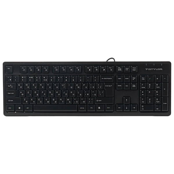 Клавиатура A4Tech FK12 Проводная / Черный photo 1