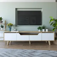 Тумба под телевизор Trendy Roma 180 53 x 180 x 30см / ЛДСП photo 2