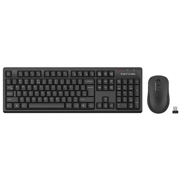 Tastatura & Mouse A4Tech FG1200 Fără fir / Black photo 1