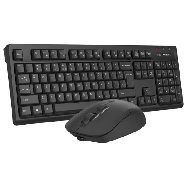 Tastatura & Mouse A4Tech FG1200 Fără fir / Black photo 2