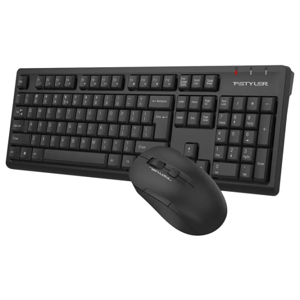 Tastatura & Mouse A4Tech FG1200 Fără fir / Black photo 3