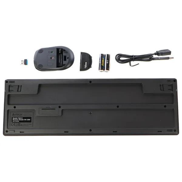 Tastatura & Mouse A4Tech FG1200 Fără fir / Black photo 5