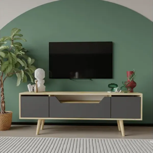 Тумба под телевизор Trendy Roma 150 53 x 150 x 30см / ЛДСП photo 3