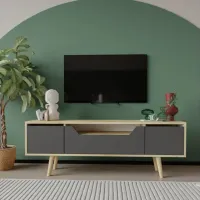 Тумба под телевизор Trendy Roma 150 53 x 150 x 30см / ЛДСП photo 3