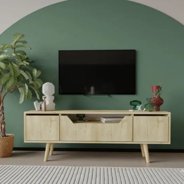 Тумба под телевизор Trendy Roma 150 53 x 150 x 30см / ЛДСП photo 3