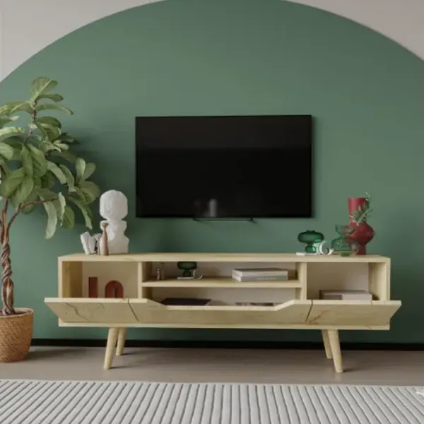 Тумба под телевизор Trendy Roma 150 53 x 150 x 30см / ЛДСП photo 5