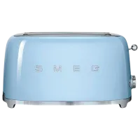 Toster Smeg TSF02PBEU Mecanic / 1500 W / Albastru deschis