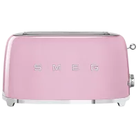 Toster Smeg TSF02PKEU Mecanic / 1500 W / Pink