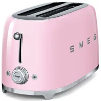 Тостер Smeg TSF02PKEU Механическое / 1500 Вт / Розовый photo 4