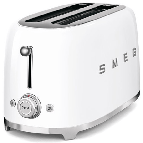 Toster Smeg TSF02WHEU Mecanic / 1500 W / White photo 4