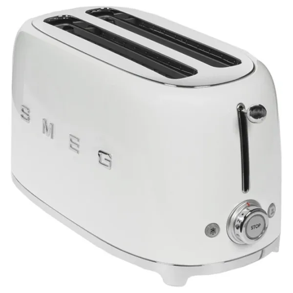 Toster Smeg TSF02WHEU Mecanic / 1500 W / White photo 5