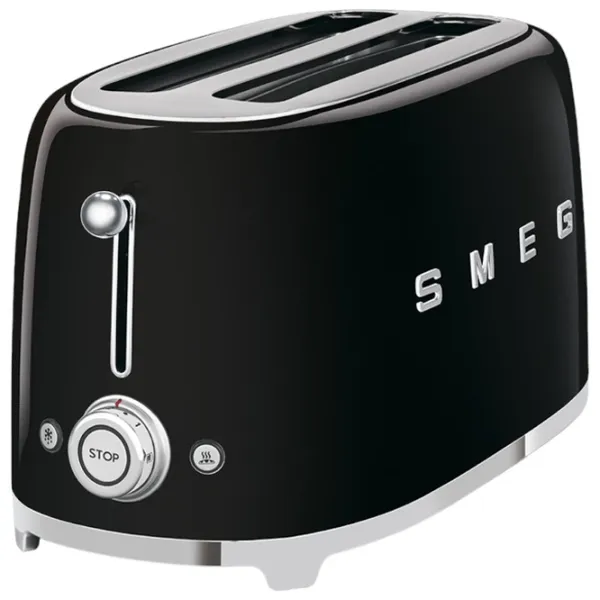 Toster Smeg TSF02BLEU Mecanic / 1500 W / Black photo 2