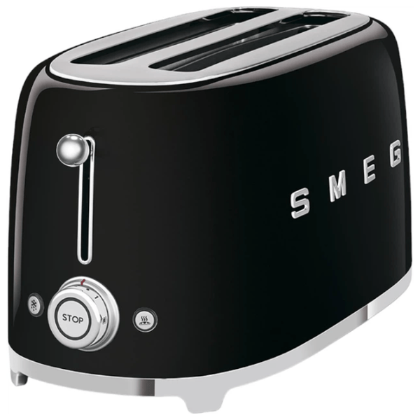 Toster Smeg TSF02BLEU Mecanic / 1500 W / Black photo 2