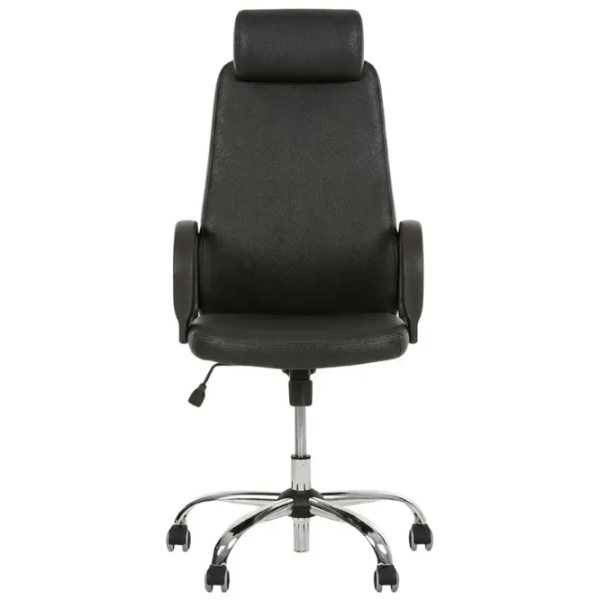Fotoliu de birou AG Diplomat KD HR TILT CHR68 ECO-30 Stofă/ Black Silver photo 2