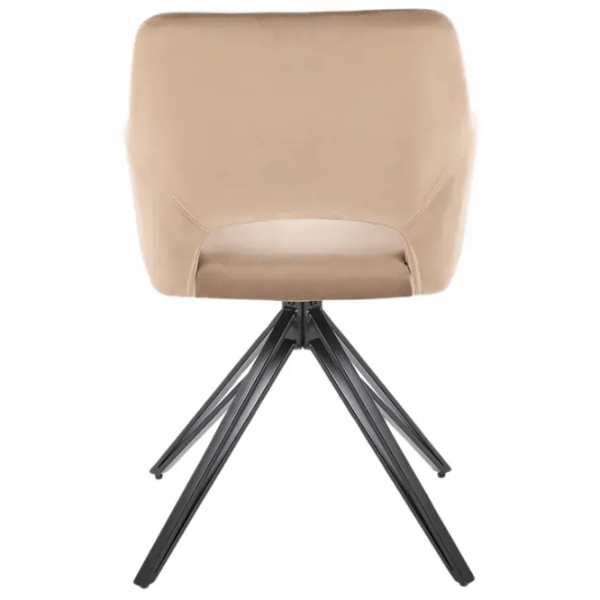 Scaun de birou AG K535 Stofă/ Beige Black photo 4