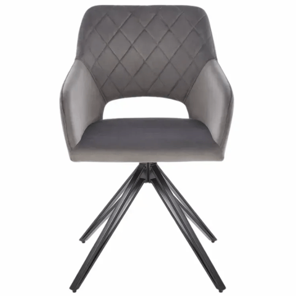 Scaun de birou AG K535 Stofă/ Gray Black photo 3
