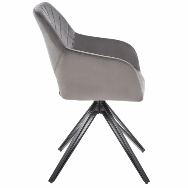 Scaun de birou AG K535 Stofă/ Gray Black photo 4