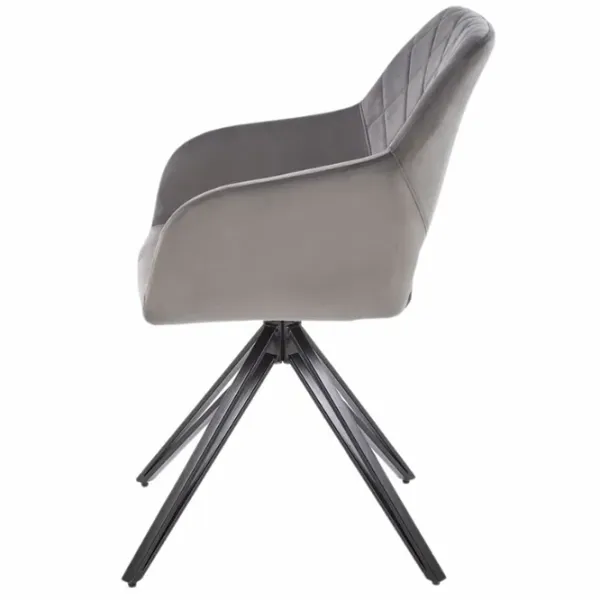 Scaun de birou AG K535 Stofă/ Gray Black photo 5