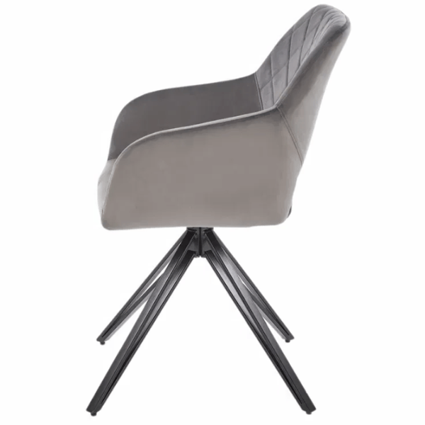Scaun de birou AG K535 Stofă/ Gray Black photo 5