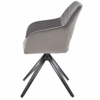 Scaun de birou AG K535 Stofă/ Gray Black photo 5