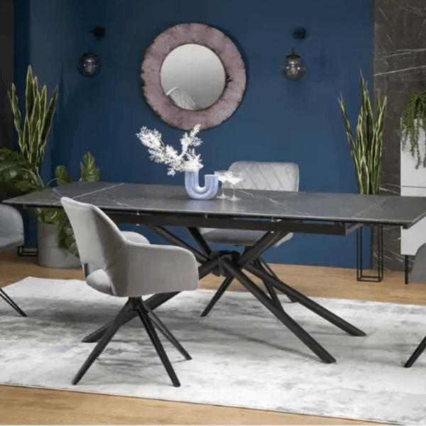 Scaun de birou AG K535 Stofă/ Gray Black photo 8