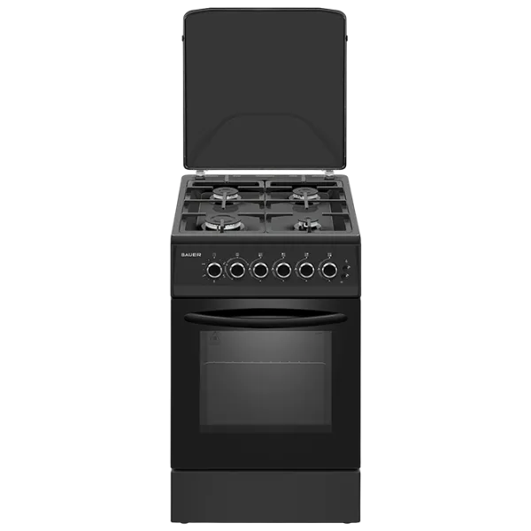 Плита Bauer TG 5640 BLICTG Газовая/ Черный/ Серый photo 1