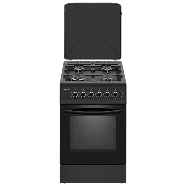 Плита Bauer TG 5640 BLICTG Газовая/ Черный/ Серый photo 1