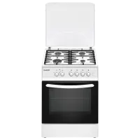 Плита Bauer TG 6640 WICTG Газовая/ Белый/ Черный