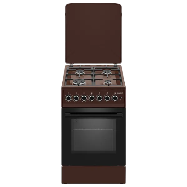 Плита Bauer TE 5640 BICTT Газовая/ Коричневый/ Черный photo 1