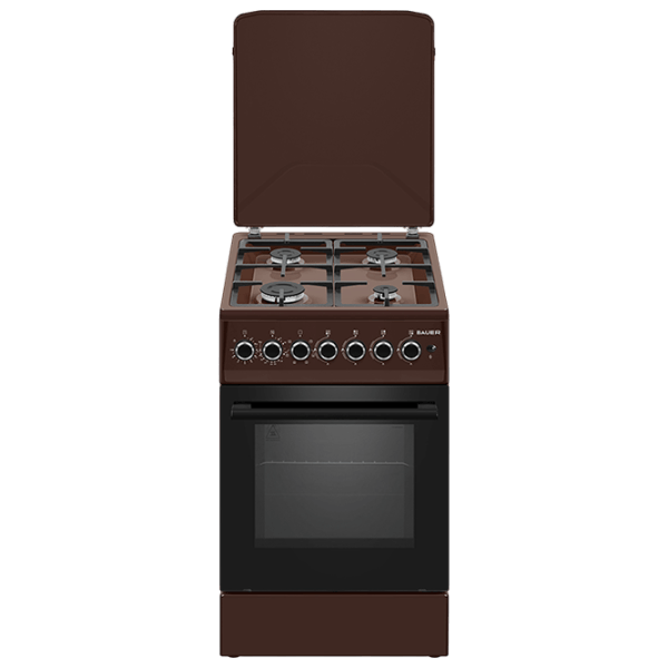 Плита Bauer TE 5640 BICTT Газовая/ Коричневый/ Черный photo 1