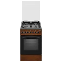 Плита Bauer TE 5640 PLICTTG Газовая/ Натуральное дерево/ Черный