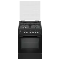 Плита Diamond T 6400M7/BL Газовая/ Черный/ Серый