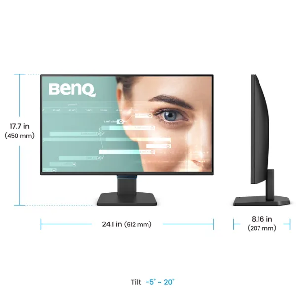 Monitor BENQ GW2790C 27" Full HD 144 Hz / 5 ms / Black photo 6