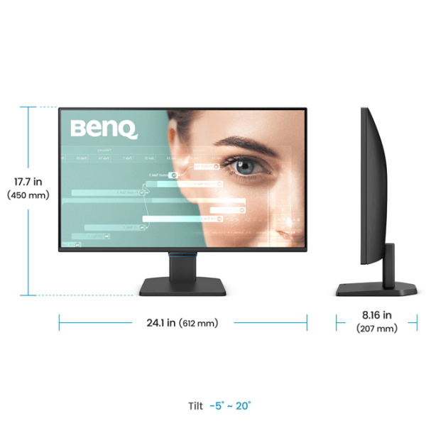 Monitor BENQ GW2790C 27" Full HD 144 Hz / 5 ms / Black photo 6