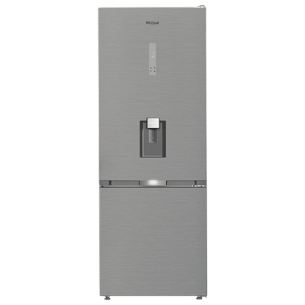 Frigider Whirlpool WHK2 6493W X5E cu congelator jos 490 l / 192 cm / Inox photo 1