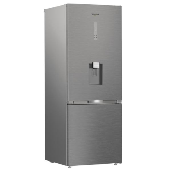 Frigider Whirlpool WHK2 6493W X5E cu congelator jos 490 l / 192 cm / Inox photo 2