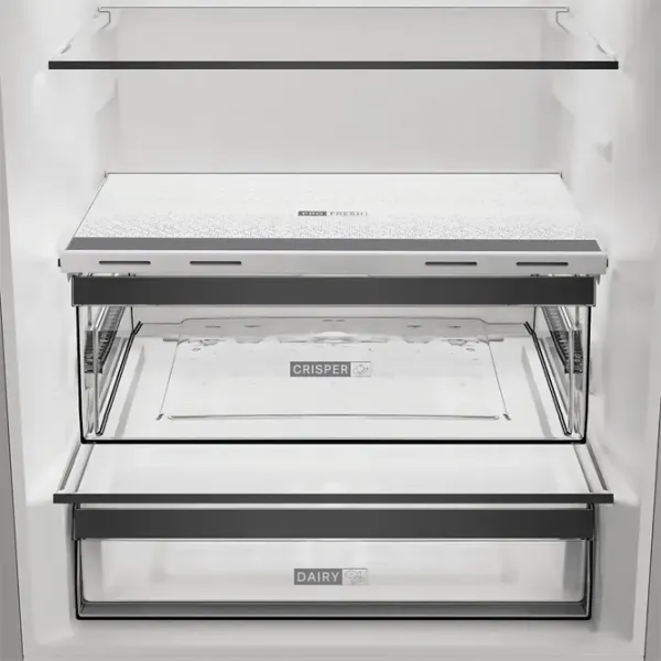 Frigider Whirlpool WHK2 6493W X5E cu congelator jos 490 l / 192 cm / Inox photo 6