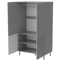 Dulap AG ASENSIO S-1 80 x 54 x 185 / DSP / Gray photo 2
