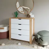 Комод Trendy Nisan 85 x 90 x 42см / ЛДСП / Белый photo 3